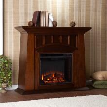 Southern Enterprises Lowery 48-Inch Electric Fireplace - Espresso - FE9668 image