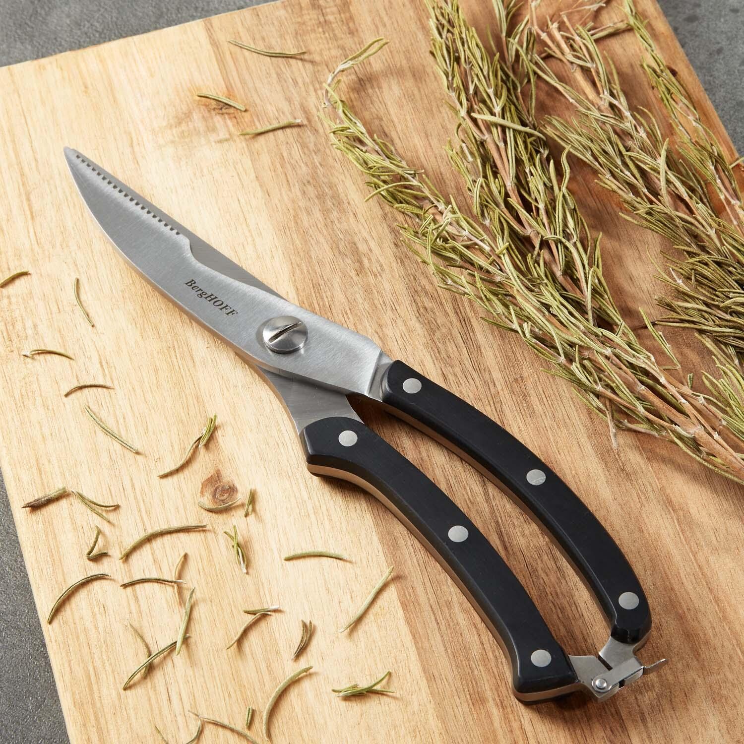 BergHOFF DiNA Gene 7 Pc Stainless Steel Knife Set - Scissors - Lifestyle thumbnail