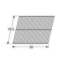 Porcelain Coated Steel Wire Rectangle Cooking Grid 53001 image