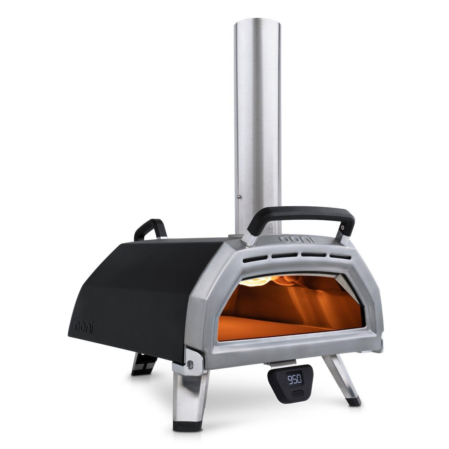 Ooni UU-P0E400 Karu 16 Multi-Fuel Portable Outdoor Pizza Oven - Left - White Background thumbnail