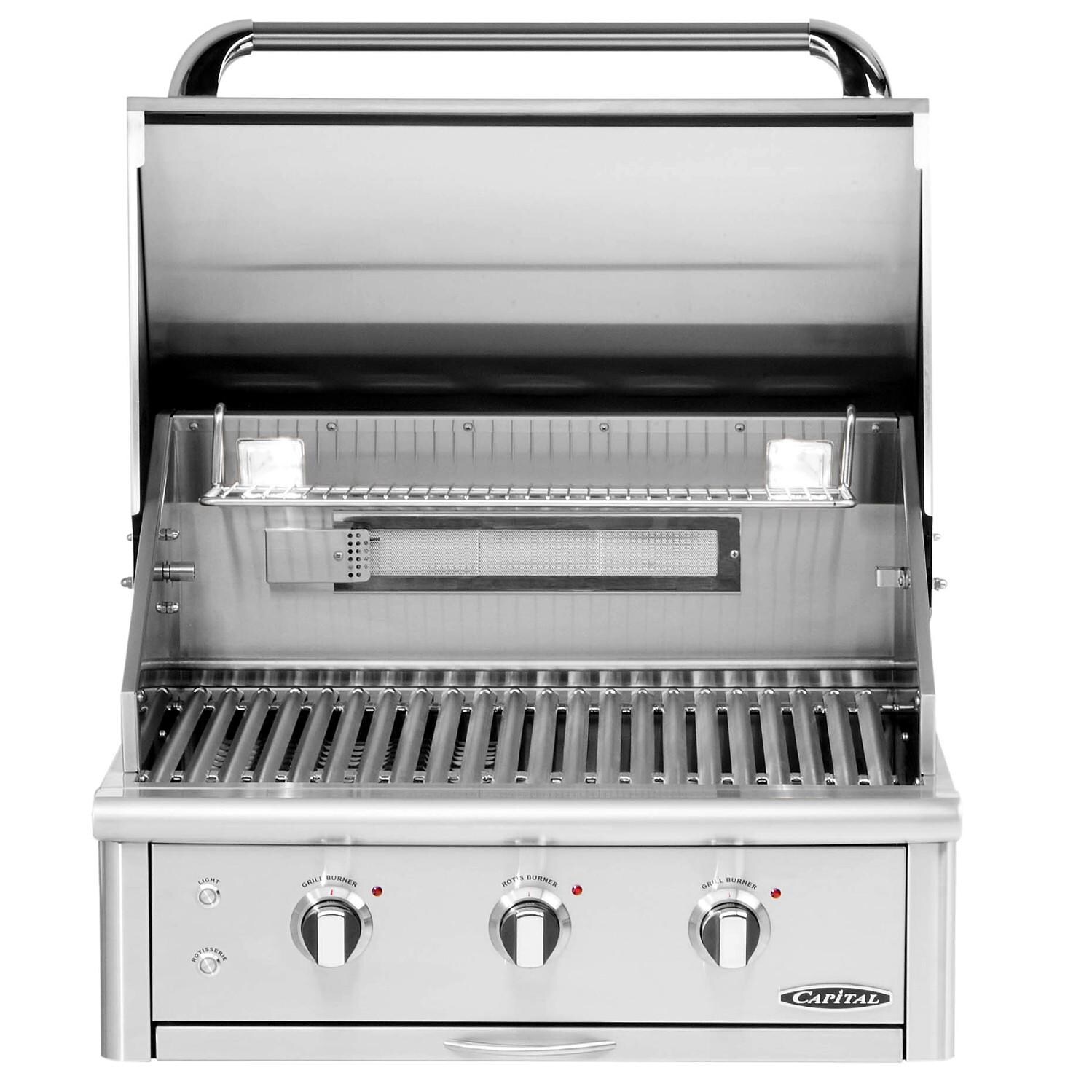 Capital Precision 30Inch BuiltIn Natural Gas Grill CG30RBING BBQGuys