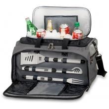 Picnic Time Buccaneer All-In-One Charcoal Grill/Cooler With BBQ Tool Set image