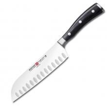 Wusthof Classic Ikon 7-Inch Hollow Edge Santoku Knife - 4176-7 image