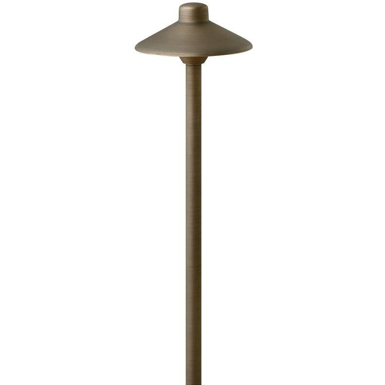 Hinkley Lighting Hardy Island One Light 16-Inch Outdoor Path Light - Matte Bronze - 16050MZ image