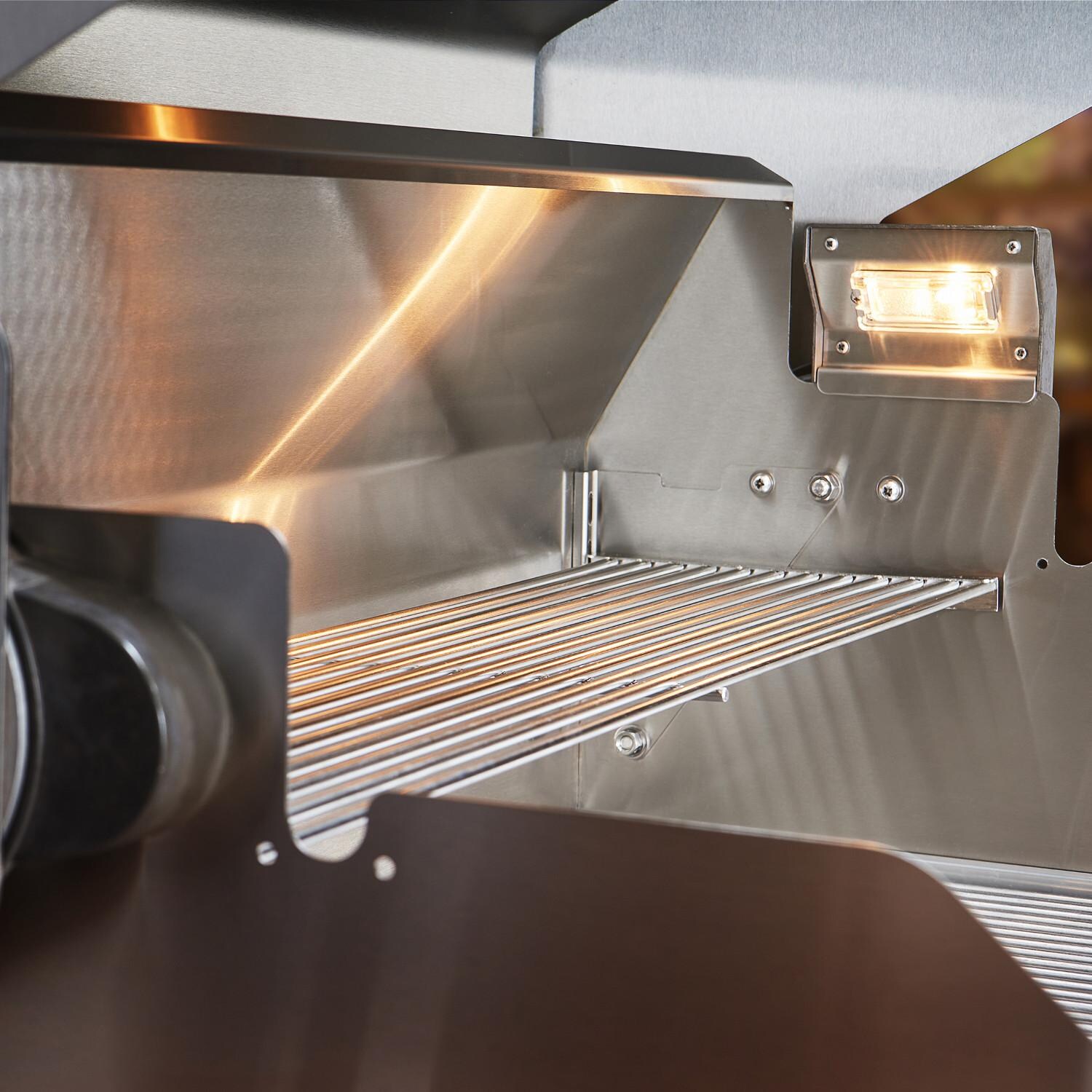 Crown Verity IGM24LP-LT Infinite Series 24-Inch Modular Propane Gas Grill W/ Lights - Interior Grill Light