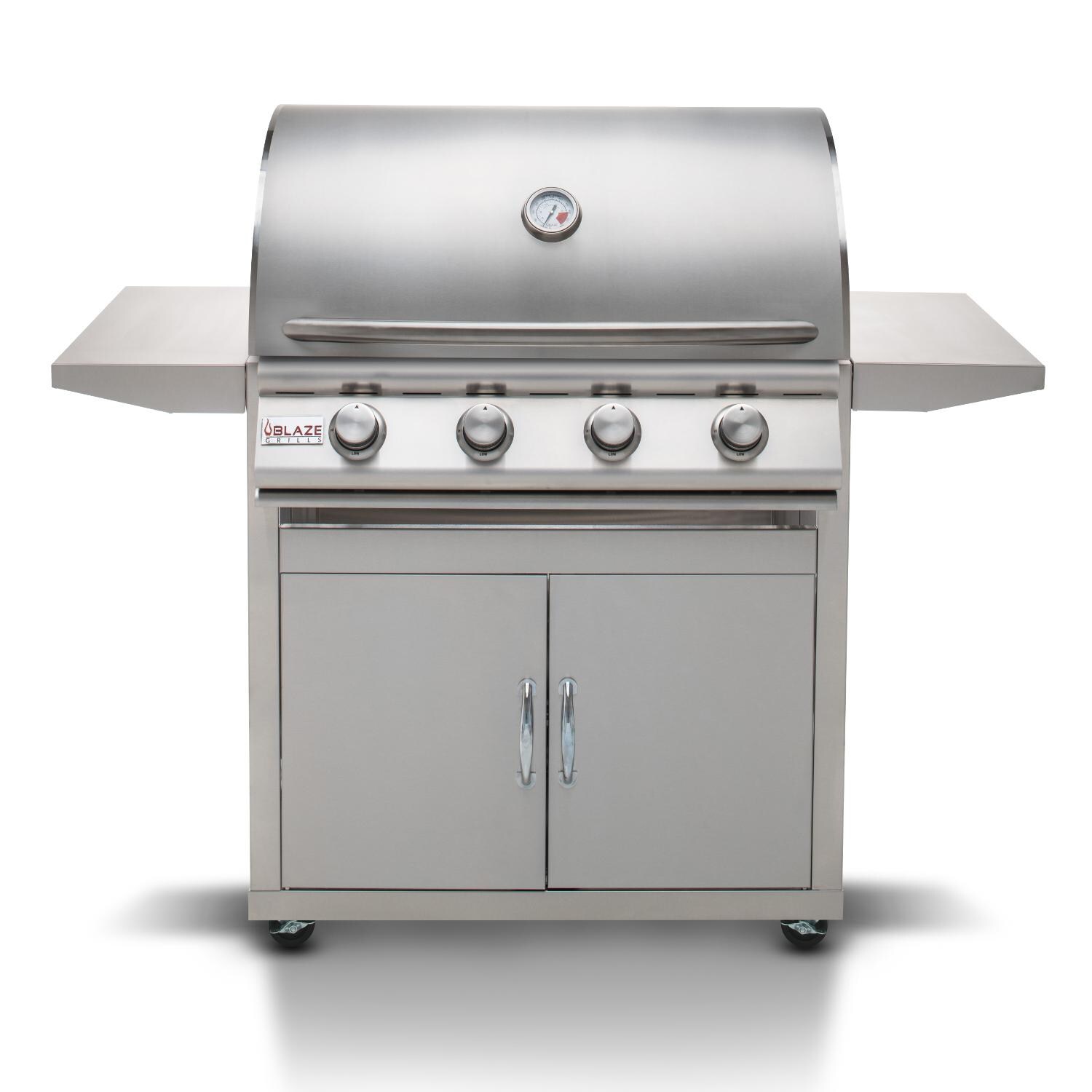 Blaze - BLZ-4LBM-LP Prelude LBM 32-Inch 4-Burner Propane Gas Grill thumbnail