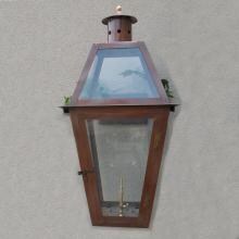 Regency GL35 Cayenne Natural Gas Light With Open Flame Burner And Electronic Ignition On Wall Mount image