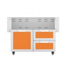 Hestan Double Drawer And Door Tower Cart For 42-Inch Gas Grill - Citra - GCR42-OR image