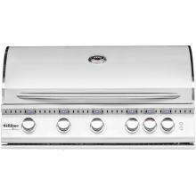 Summerset Sizzler Pro 40-Inch 5-Burner Built-In Propane Gas Grill With Rear Infrared Burner - SIZPRO40-LP image