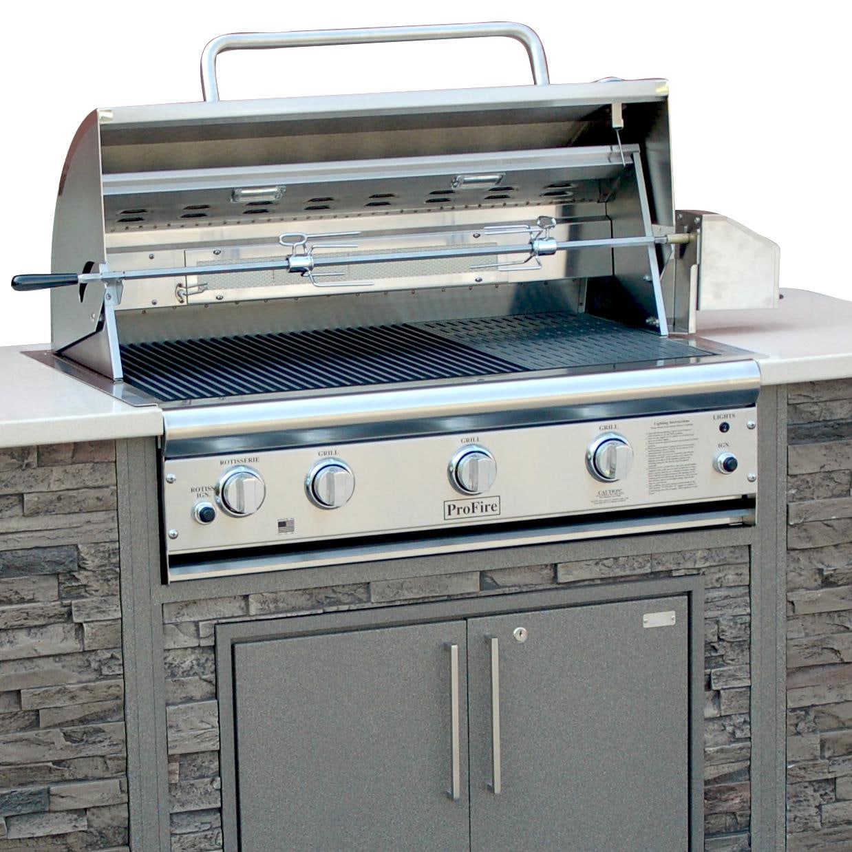 ProFire Professional Deluxe Series 36Inch BuiltIn Natural Gas Grill