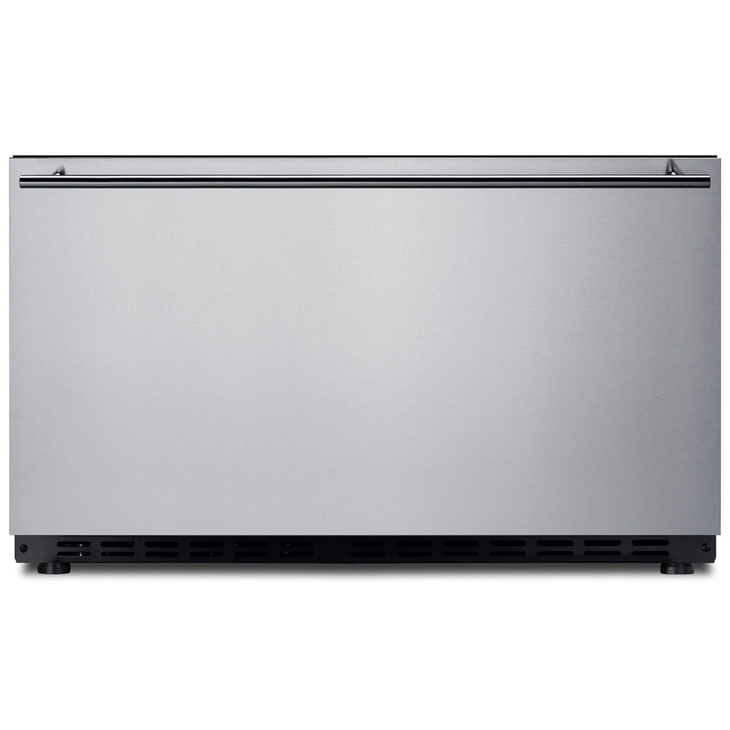 Summit FF30DR 30-Inch Built-In Outdoor Drawer Refrigerator - Front View thumbnail