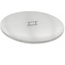 Lakeview Outdoor Designs 34-Inch Stainless Steel Burner Lid - Fits 31-Inch Round Drop-In Fire Pit Pan or 30-Inch Round Flat Fire Pit Pan image