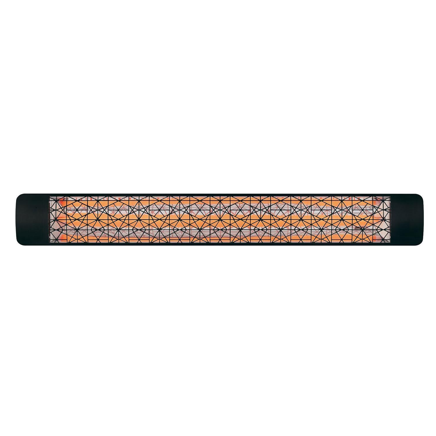 Eurofase Astra Series 61 Inch 3000 Watt Single Element Marine Grade 277V Electric Patio Heater in Black - EF30277B4