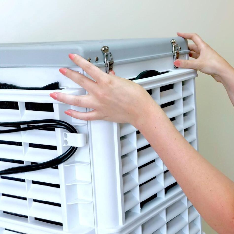 Cajun Kooling - CK4500-S - 4500 CFM Portable Air Cooler - Side Opening Locks thumbnail