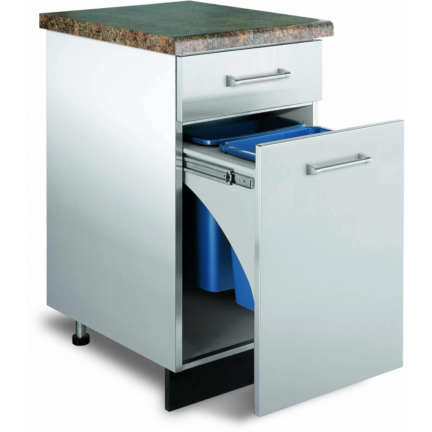 Viking VTPO1810 18Inch Stainless Steel Outdoor Trash Base