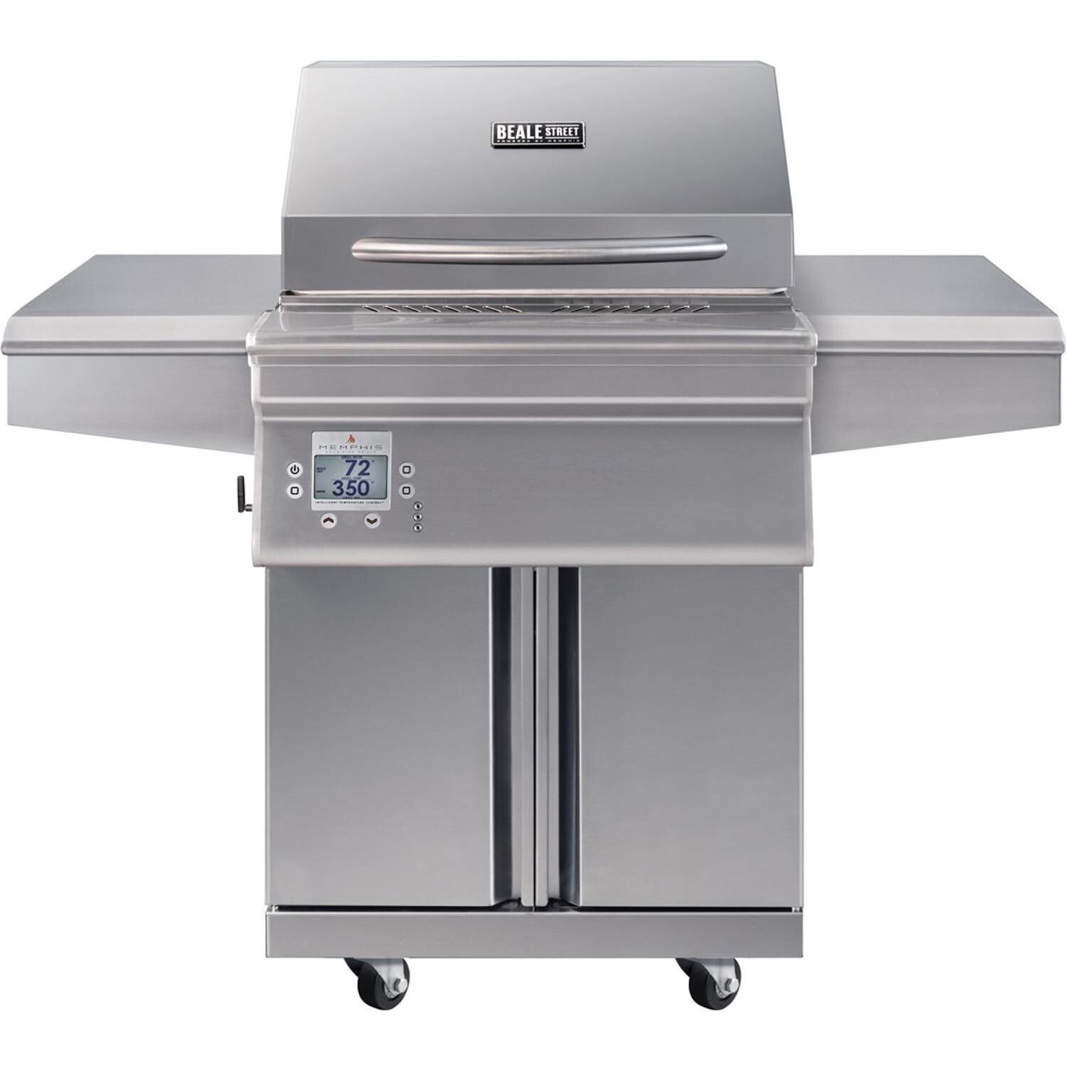 Memphis Grills Beale Street Wi-Fi Monitored 26-Inch 430 Stainless Steel Pellet Grill - BGSS26