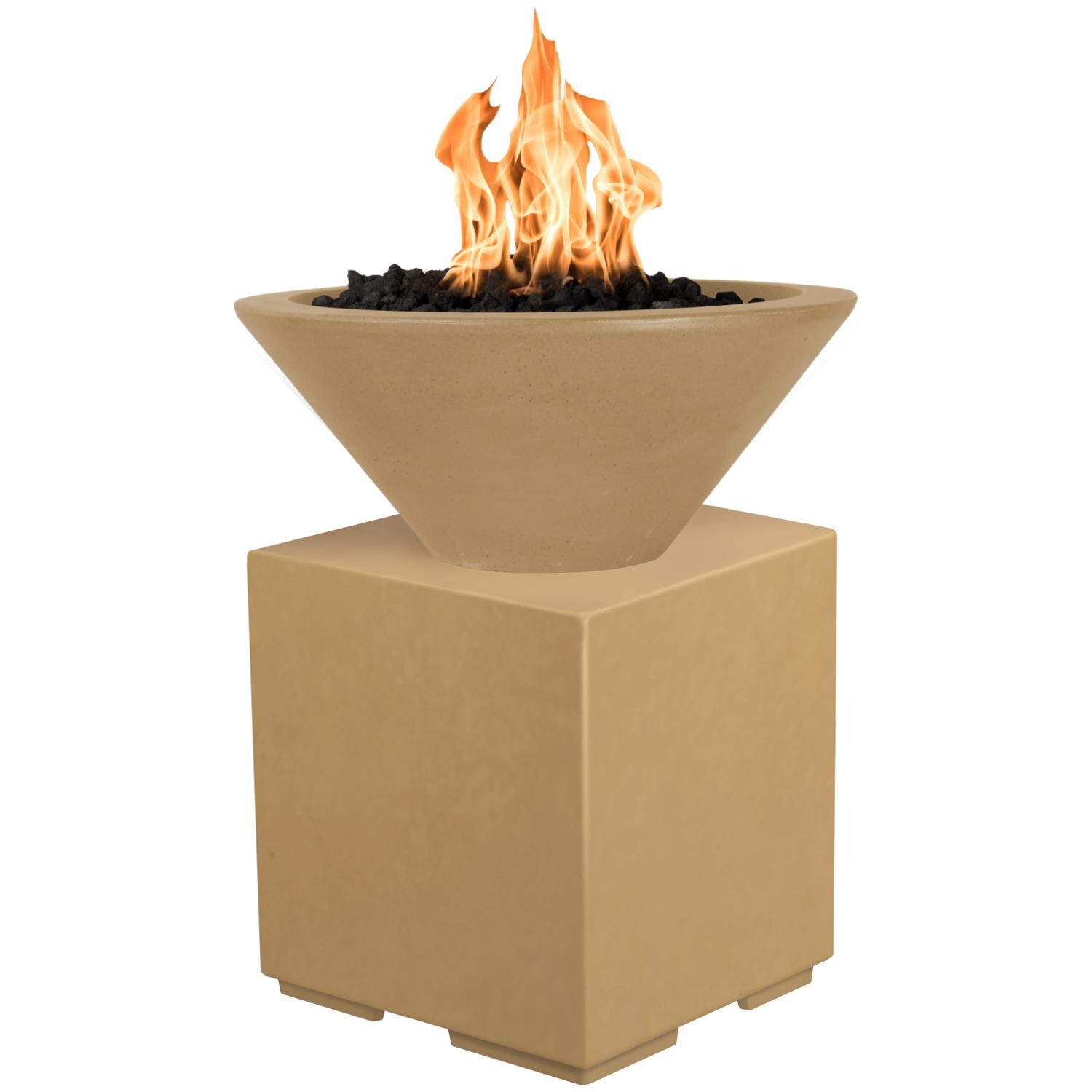 Brown GFRC Pillar with Bowl Outline thumbnail