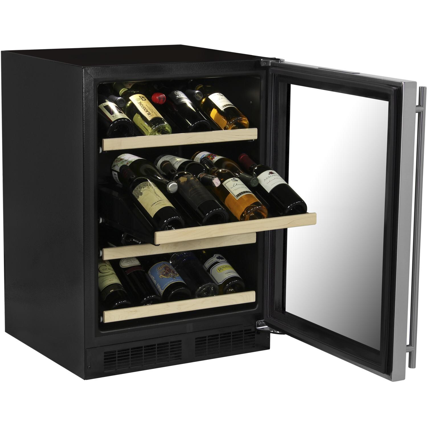 Marvel 24-Inch Single Zone Wine Cellar - Gallery Style - Sliding Drawers thumbnail