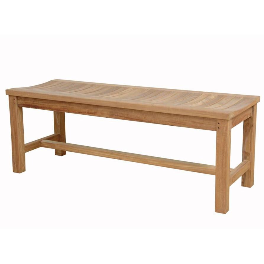 Anderson Teak Madison Teak Backless Patio Bench