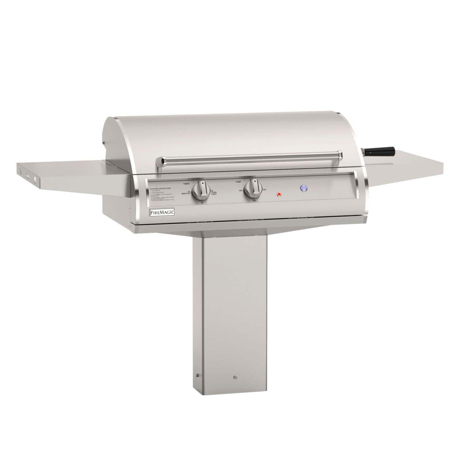 Fire Magic 30-in Patio Post-Mount Analog Accessible Electric Grill - EL500s-0Z1E-AP