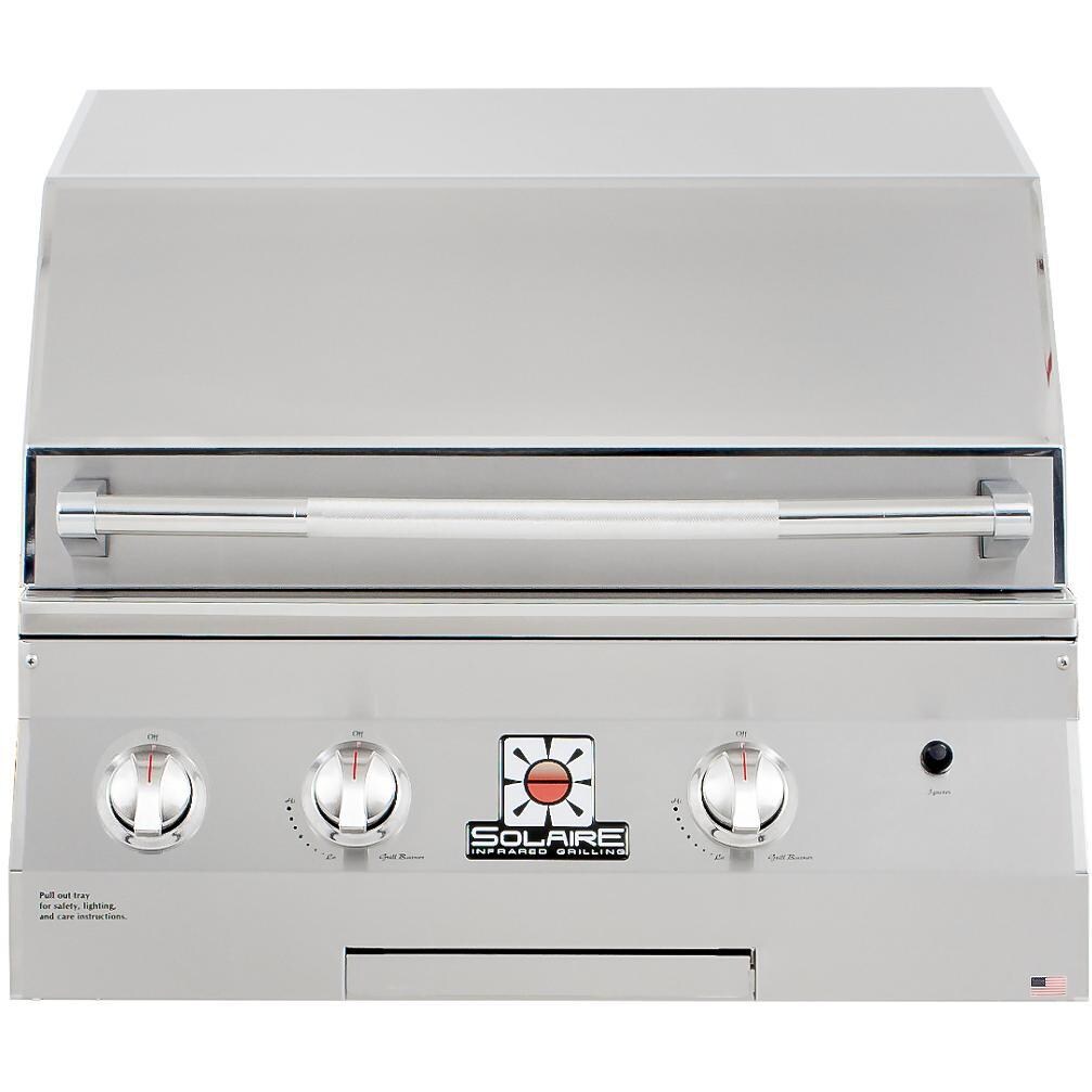 Solaire 27 Inch Deluxe Built-In All Infrared Grill With Rotisserie thumbnail