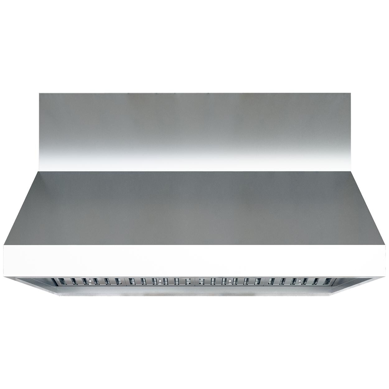 Zephyr AK7854BS 42-Inch Cypress Wall Outdoor Range Hood - 1200 CFM - Head On View thumbnail