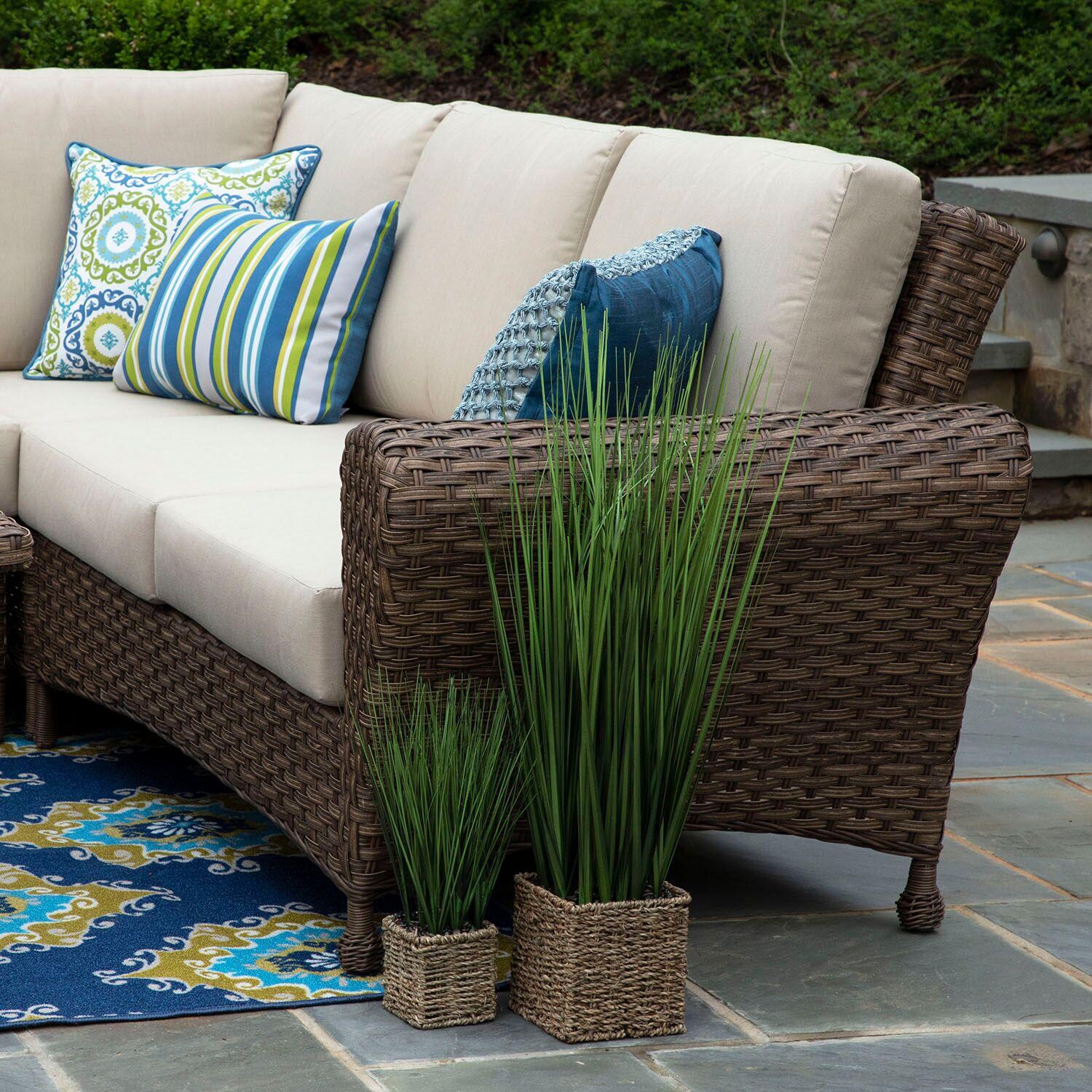 Aspen 5 Piece Deep Sectional Set by Canopy Home and Garden - Side Detail thumbnail