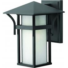 Hinkley Lighting Harbor One Light 11-Inch Outdoor Wall Light - Satin Black - 2570SK