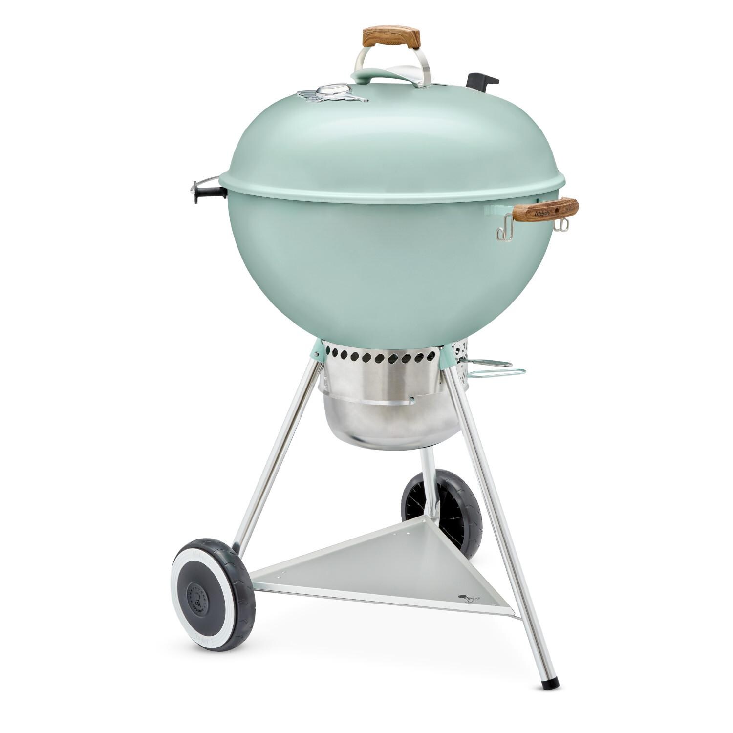 Weber 19524001 70th Anniversary Kettle 22-Inch Charcoal Grill - Side View thumbnail