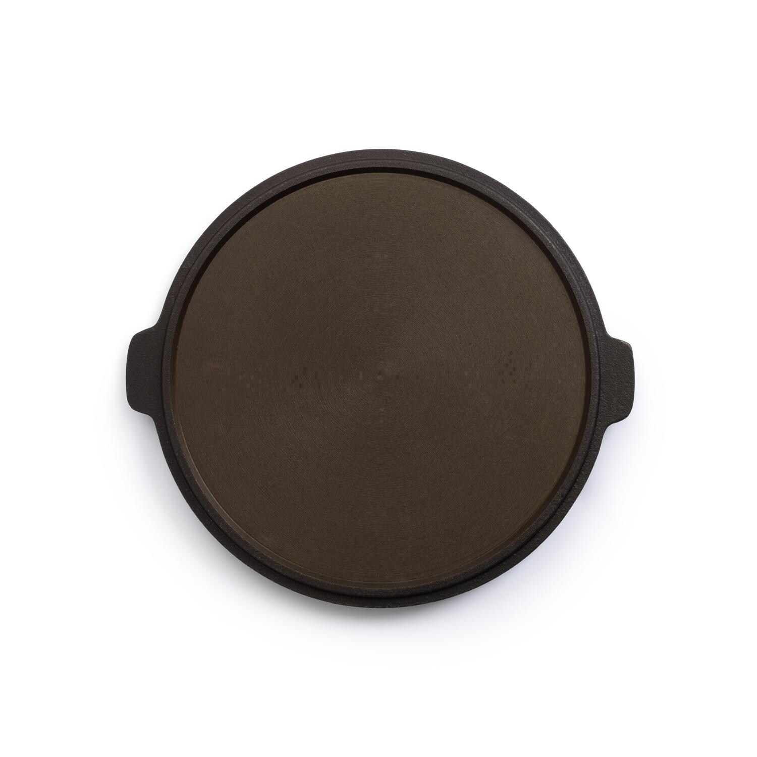 Barebones Living CKW-317 10-Inch All-In-One Cast Iron Skillet - Lid Bottom - White Background thumbnail