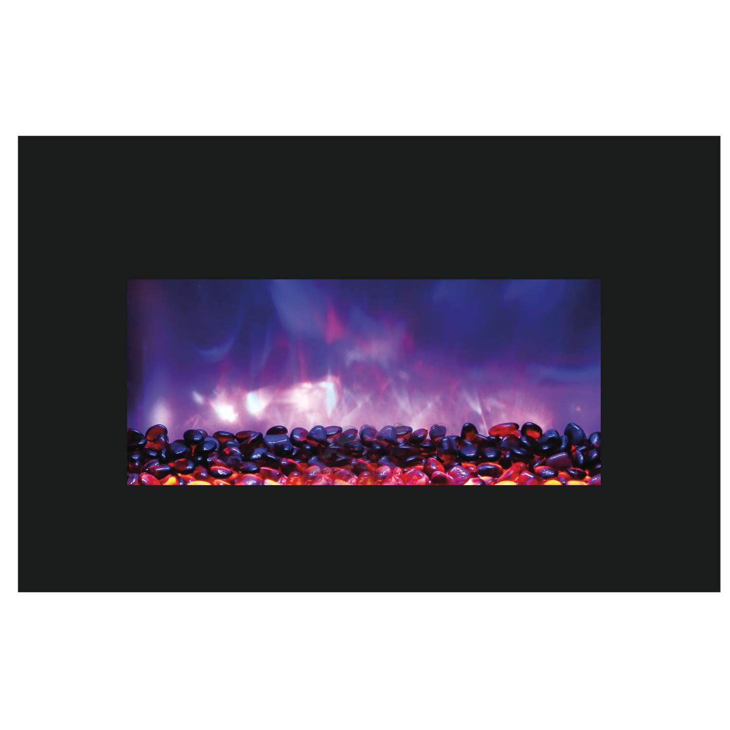 Amantii 30 Inch Electric Fireplace Insert With Black Glass Surround Amantii 30 Inch Electric Fireplace Insert With Black Glass Surround 4026 Gas Log Guys