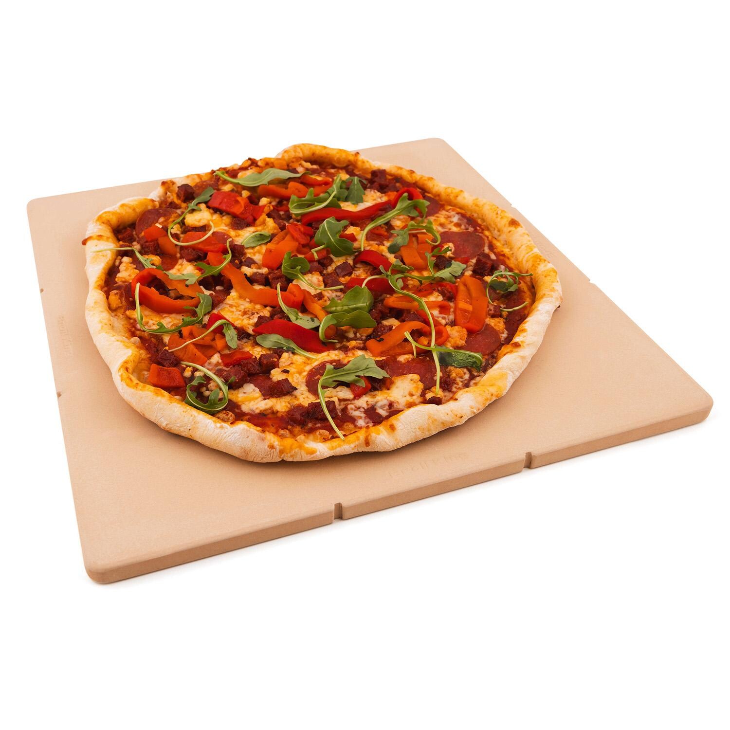 Broil King Monarch/ Royal Pizza Stone - 69821 - Angled - White Background thumbnail