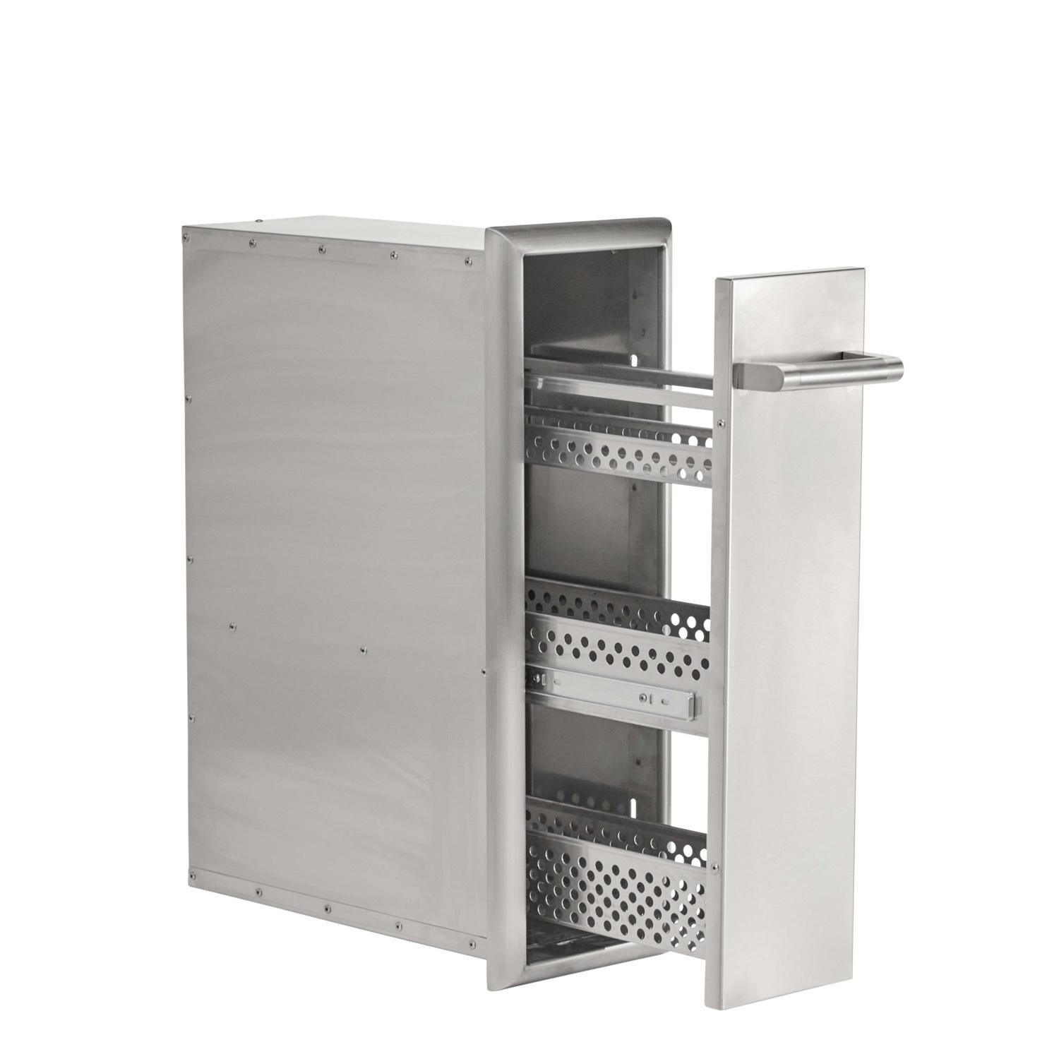 Coyote Outdoor Living C3-SPRK Spice Rack - Open Angle - White Background thumbnail