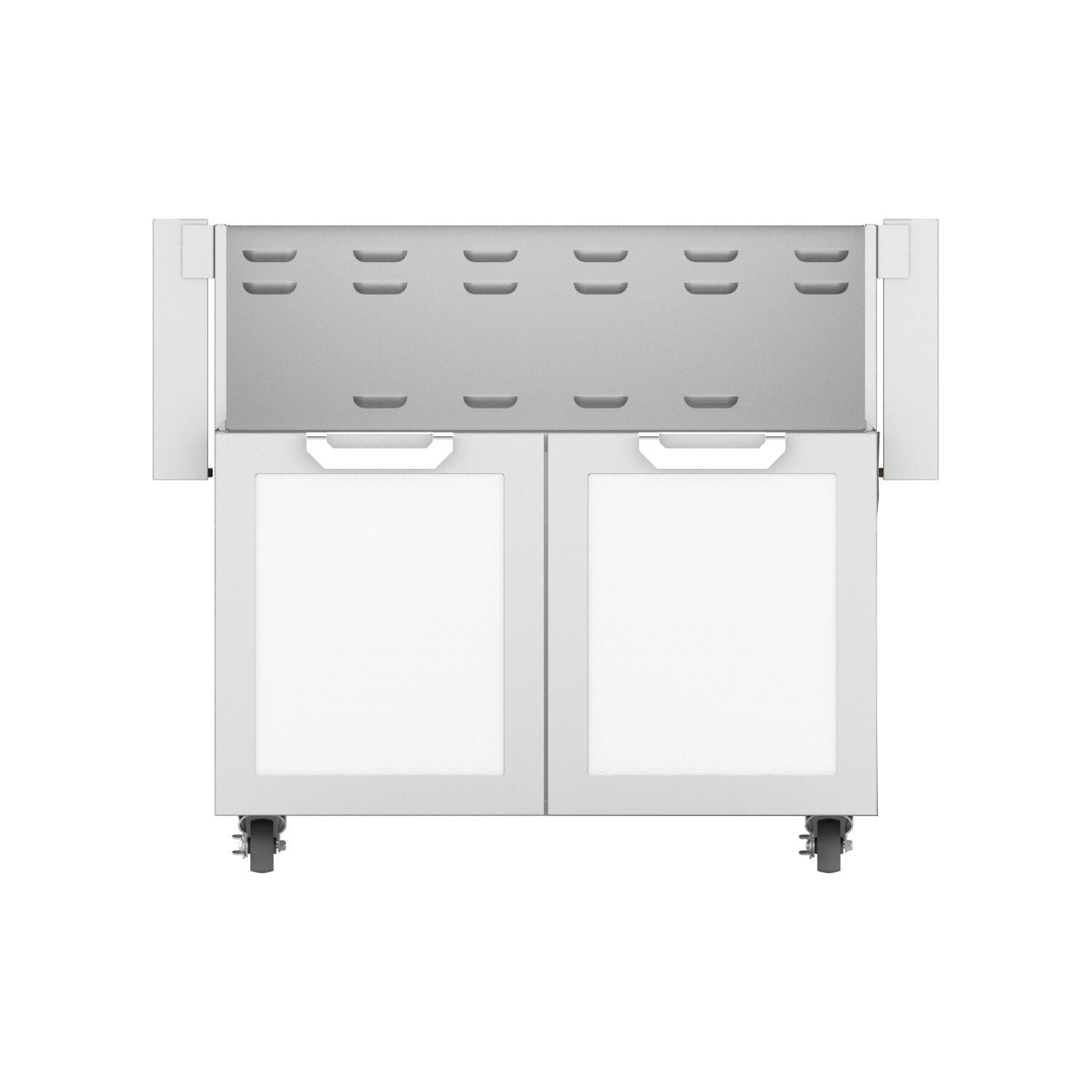 Hestan Double Door Tower Cart For 36-Inch Gas Grill - Froth - GCD36-WH