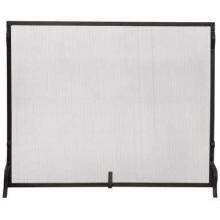UniFlame 41-Inch Black Wrought Iron Sparkguard - S-1127 image