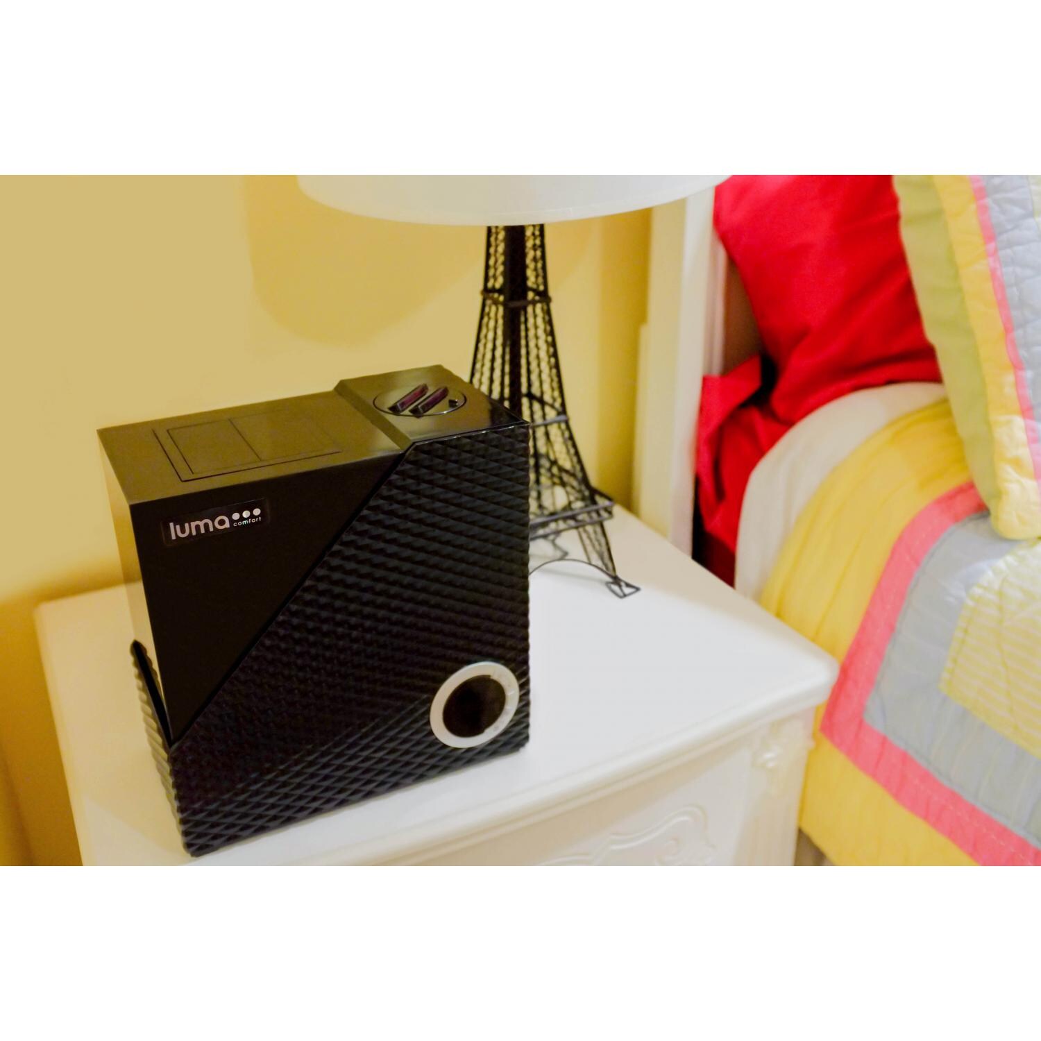 Luma Comfort Cool and Warm Mist Humidifier - On Bedside Table thumbnail