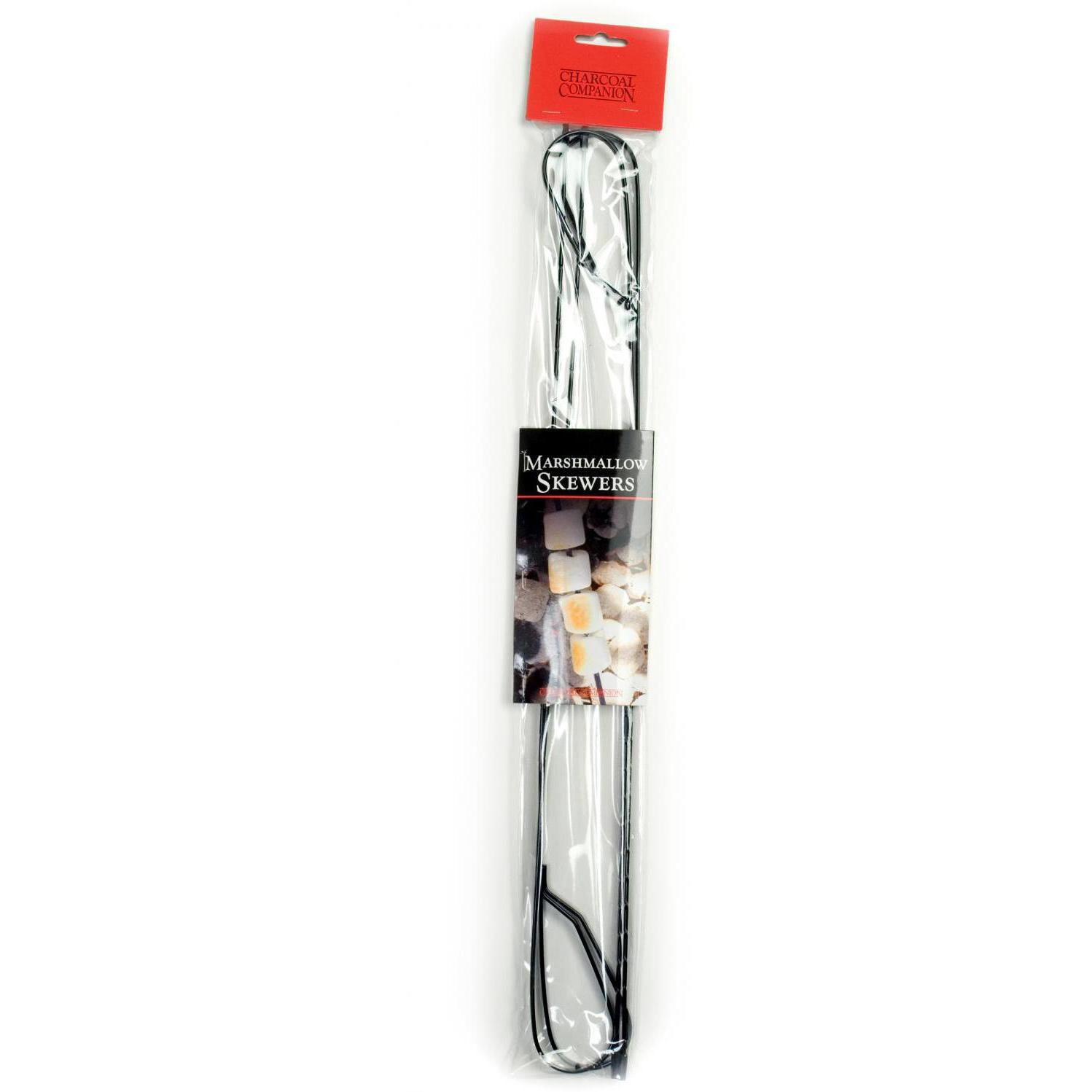 Charcoal Companion 23-Inch Marshmallow BBQ Skewers - Packaged View thumbnail