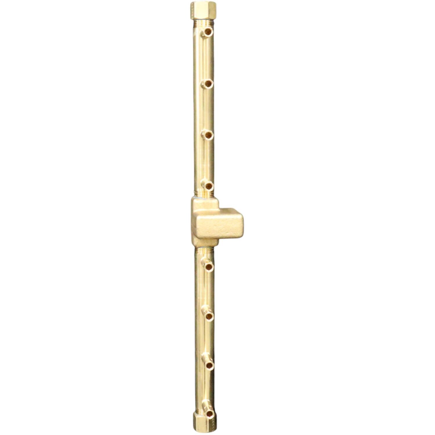 Warming Trends 17-in Linear Brass Natural Gas/Propane Burner