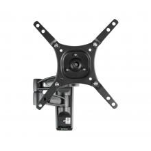 SunBriteTV Outdoor Single Arm Wall Mount for 32 - 43 Inch Displays - Black - SB-WM-ART1-S-BL image