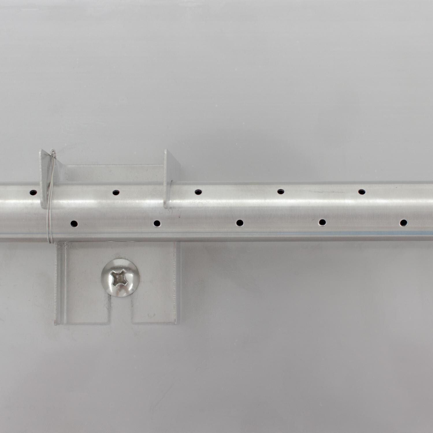 BBQGuys Signature Series 30-Inch Natural Gas Flat Linear Pan With T-Burner - Burner Detail thumbnail