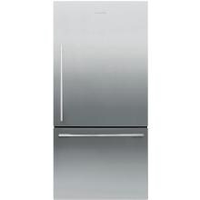Fisher Paykel 17.1 Cu. Ft. Bottom Freezer Counter Depth Refrigerator W/ RH Flat Door - Stainless Steel - RF170WDRX5 image