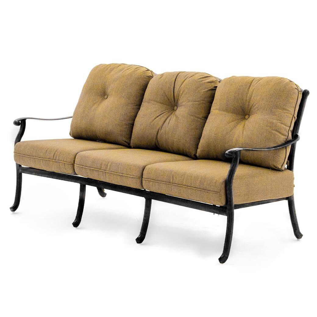 Darlee Elisabeth Cast Aluminum Patio Sofa BBQGuys