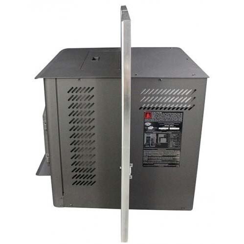 US Stove6041i American Harvest EPA Certified Pellet Stove Fireplace Insert - Right Side View thumbnail