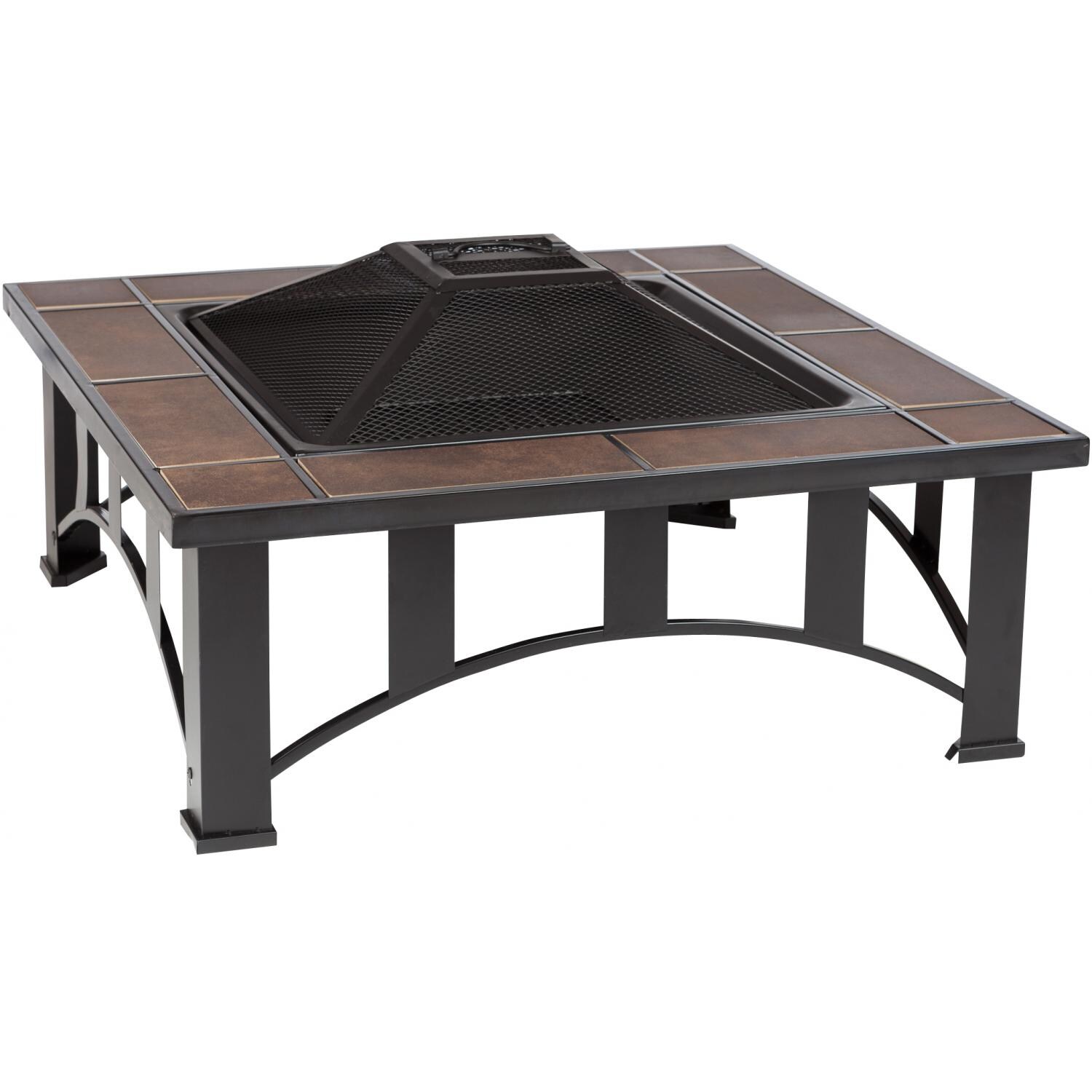 Fire Sense Tuscan Tile 23-Inch Wood-Burning Fire Pit  - Full View thumbnail