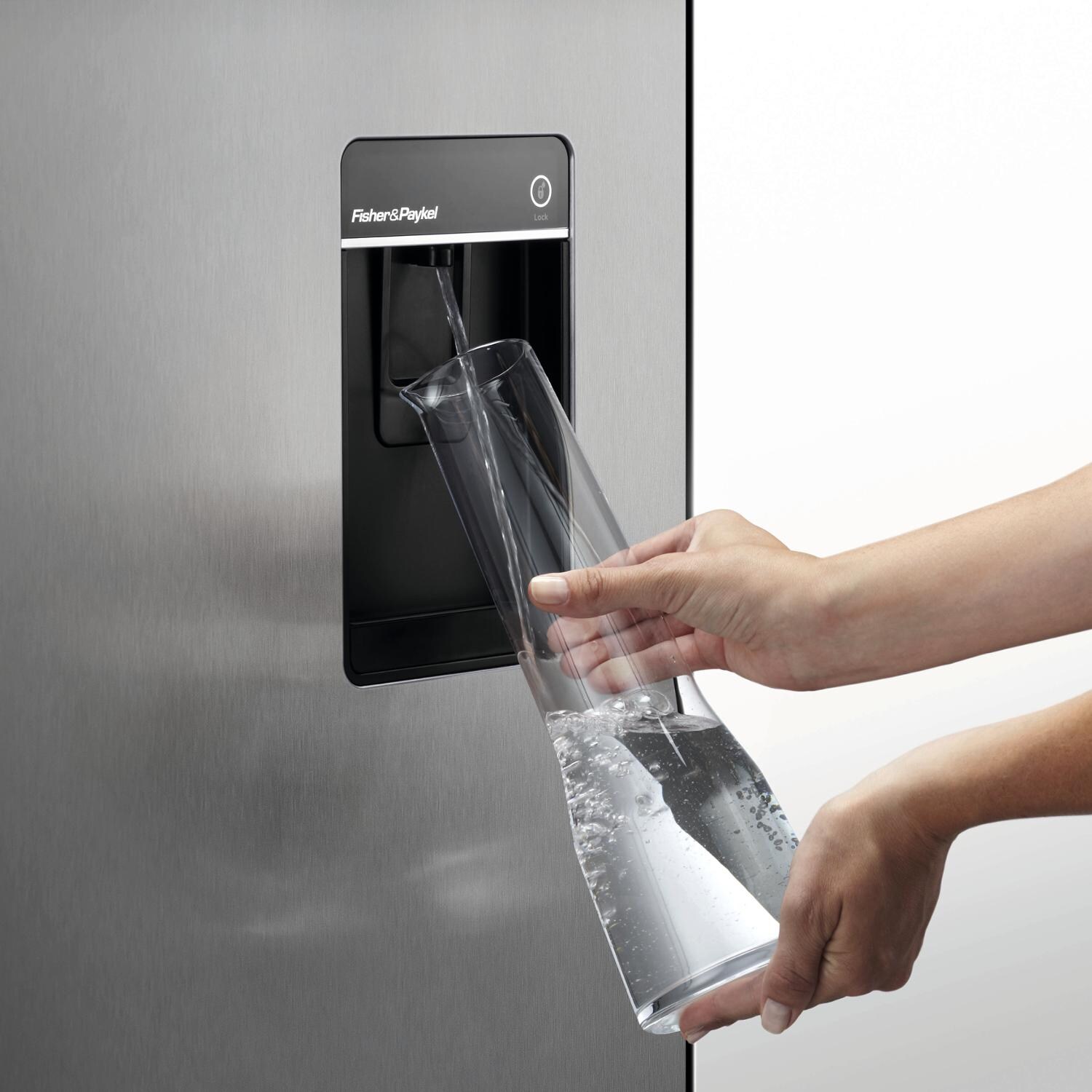 Fisher Paykel Professional 72-Inch Built-In French Door Refrigerator - Water Dispenser thumbnail