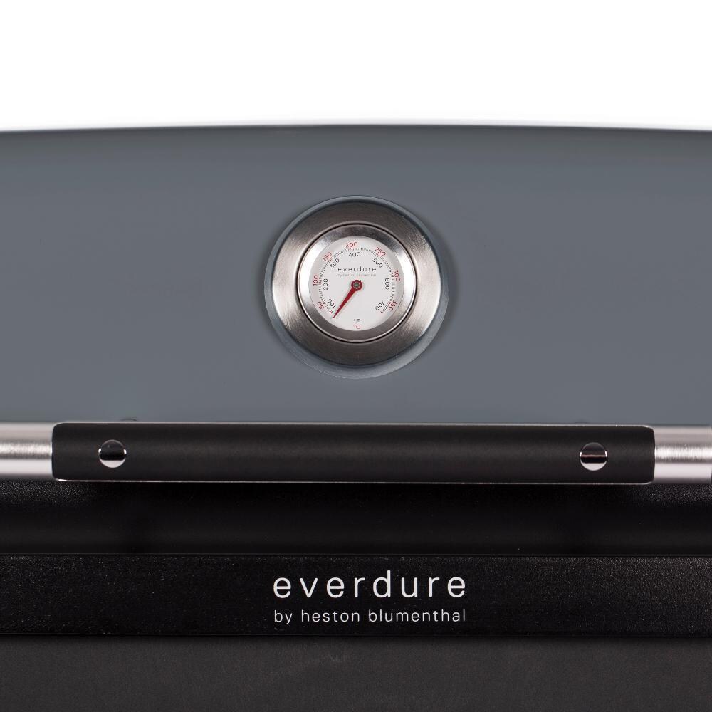 Everdure HBG3GUS FURNACE 52-Inch 3-Burner Propane Gas Grill With Stand - Graphite - Thermostat thumbnail