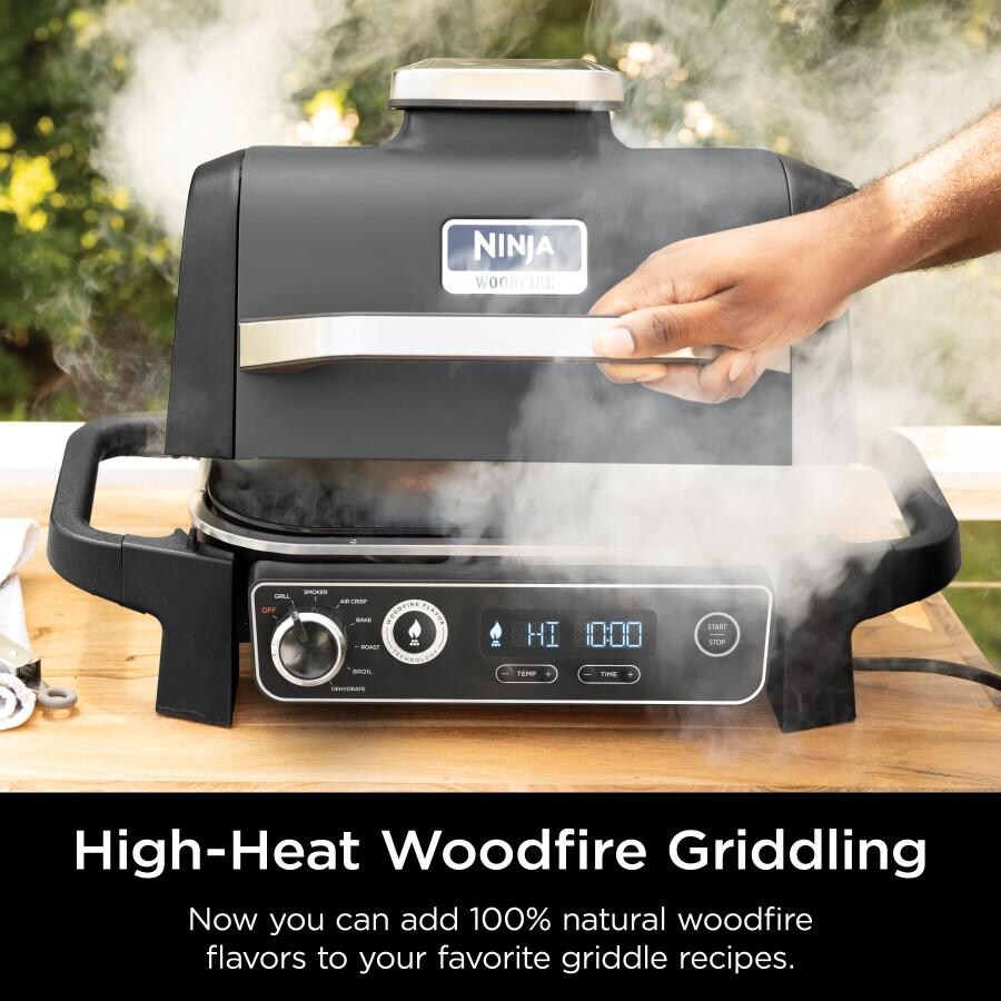 Shark Ninja Ninja Flat Top Griddle Plate XSKGRIDPLT - Woodfire Flavor to your Griddle thumbnail