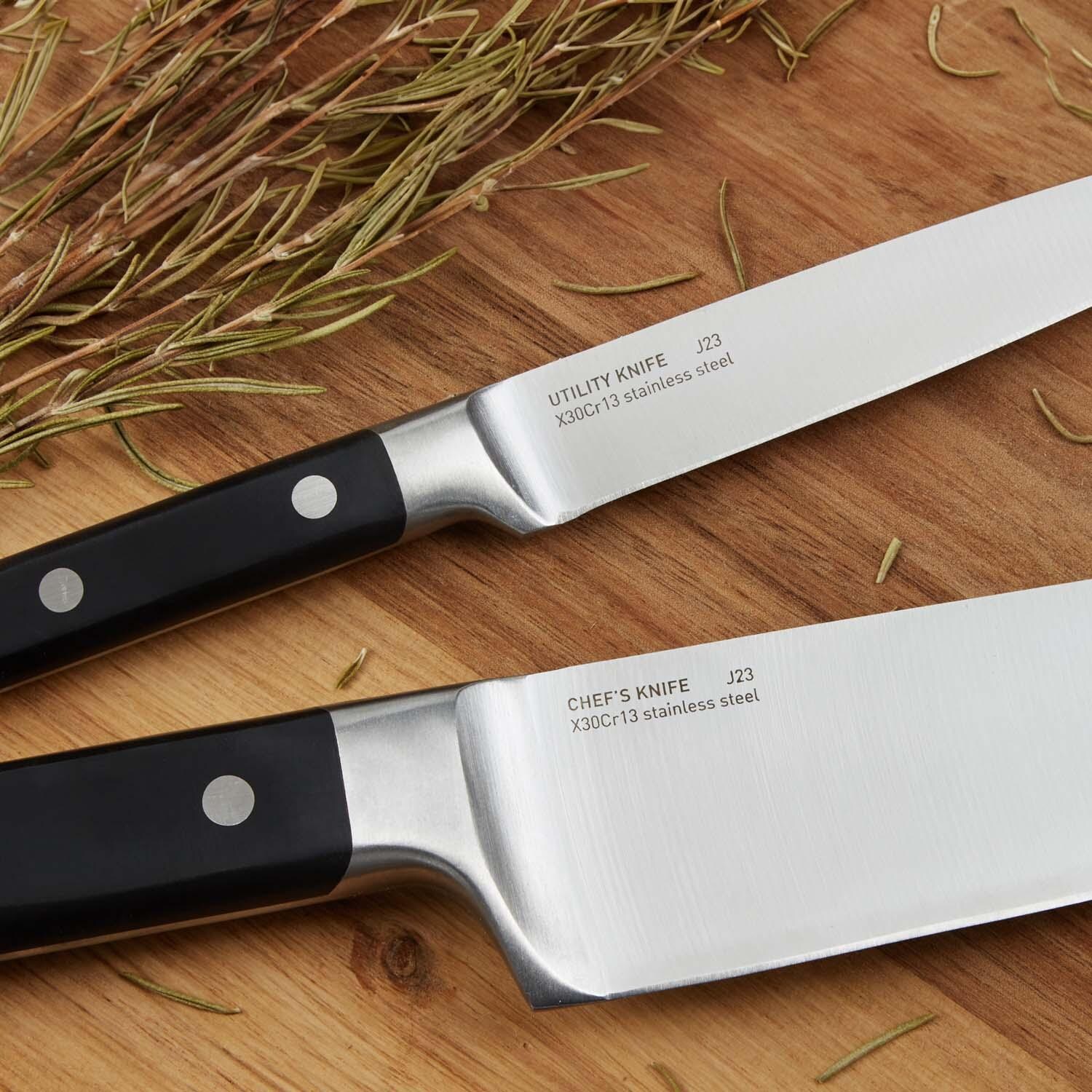 BergHOFF DiNA Gene 7 Pc Stainless Steel Knife Set - Blade - Detail thumbnail