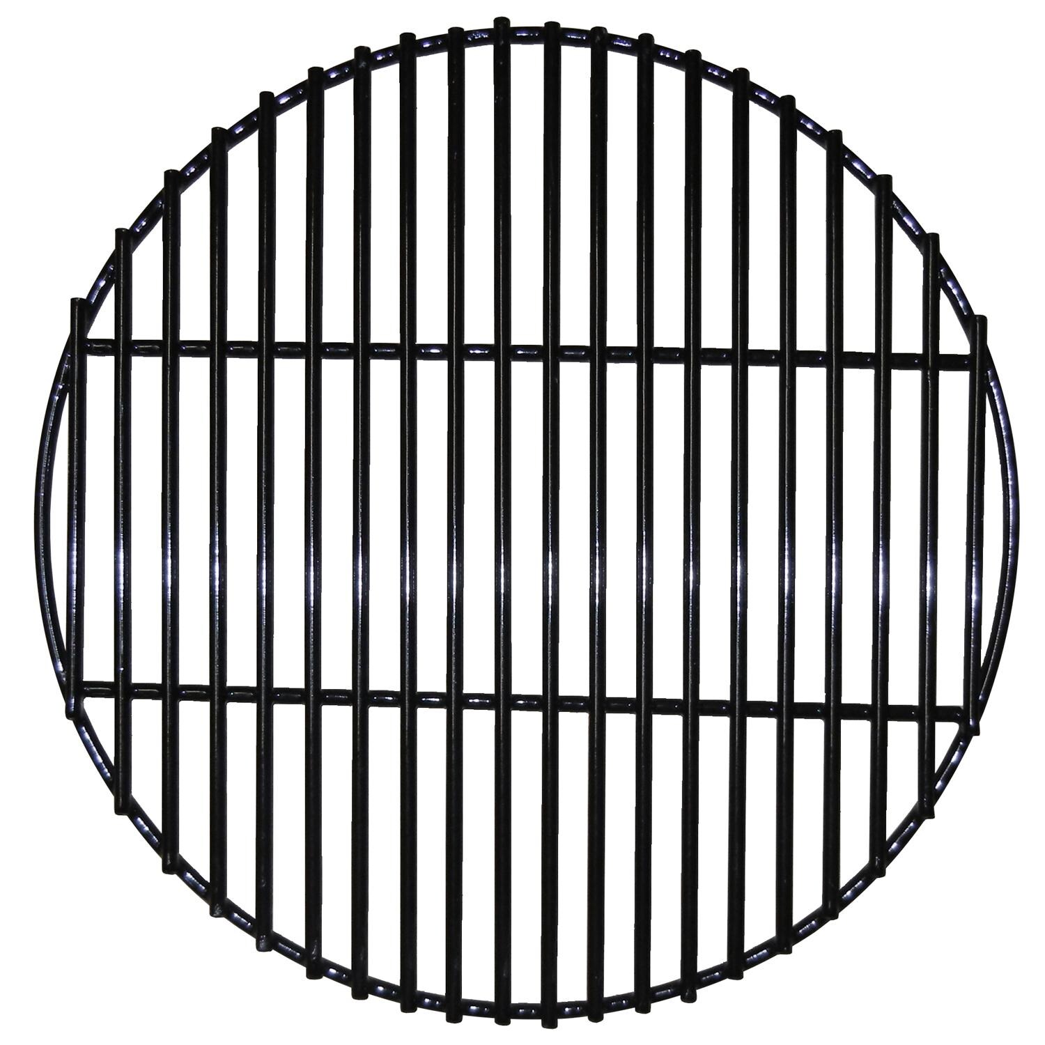 Porcelain Coated Steel Round Rock Grate - 97011