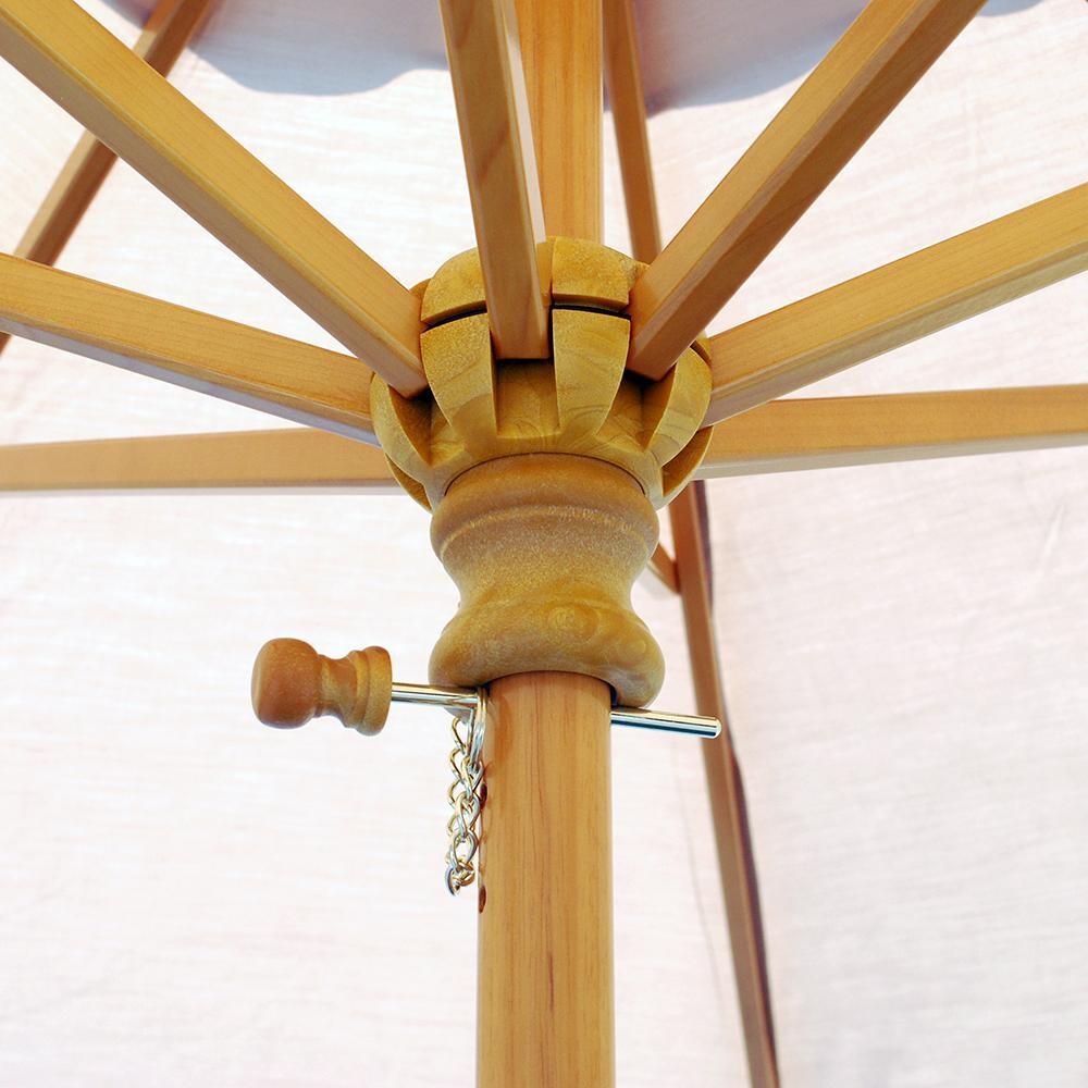 Galtech 9 Ft. Octagonal Patio Umbrella W/ Manual Lift - Hub Detail thumbnail